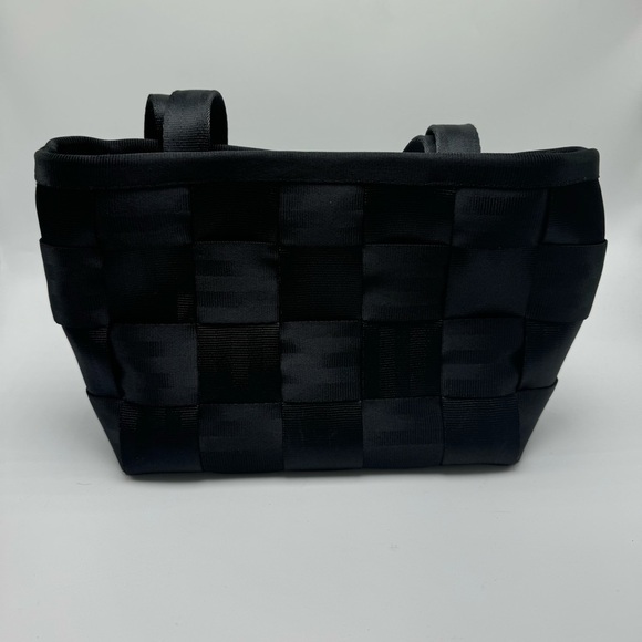 Harveys SeatBelt Purse Black Shoulder Bag Original Seatbelt Bag 90s Y2K - Picture 3 of 9
